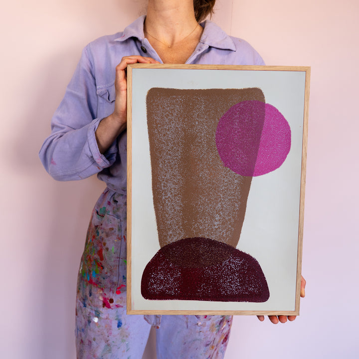 Beige & pink - Mithai