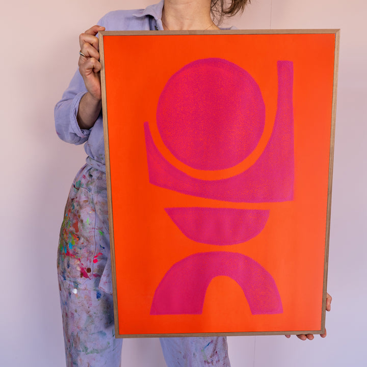 Orange & pink  - Earth