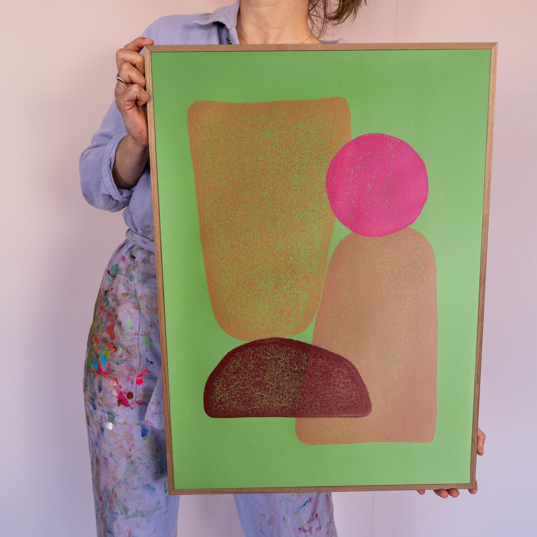 Green & pink - Mithai