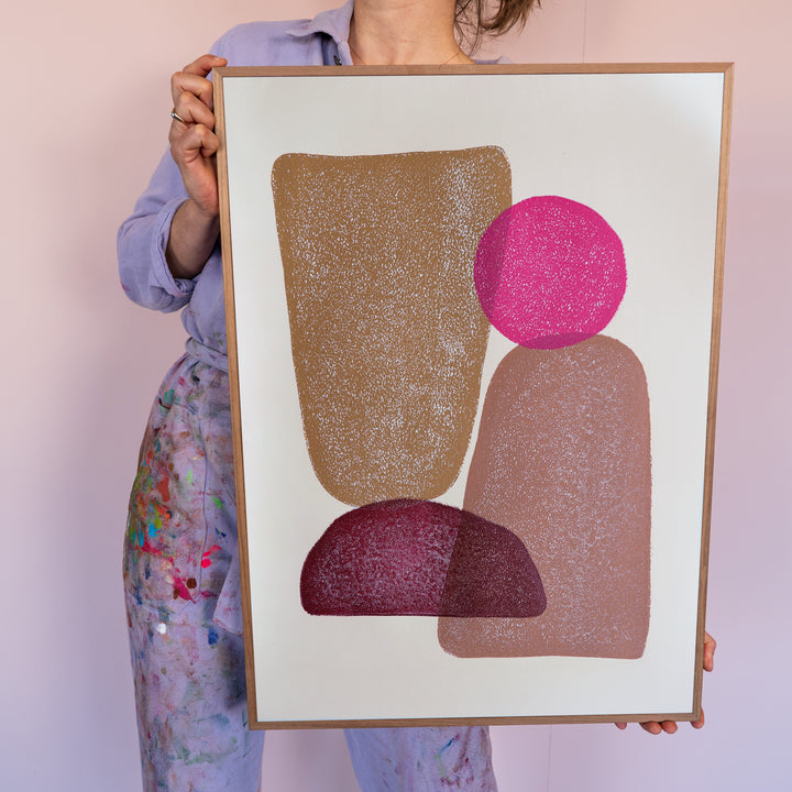 Ochre & pink - Mithai