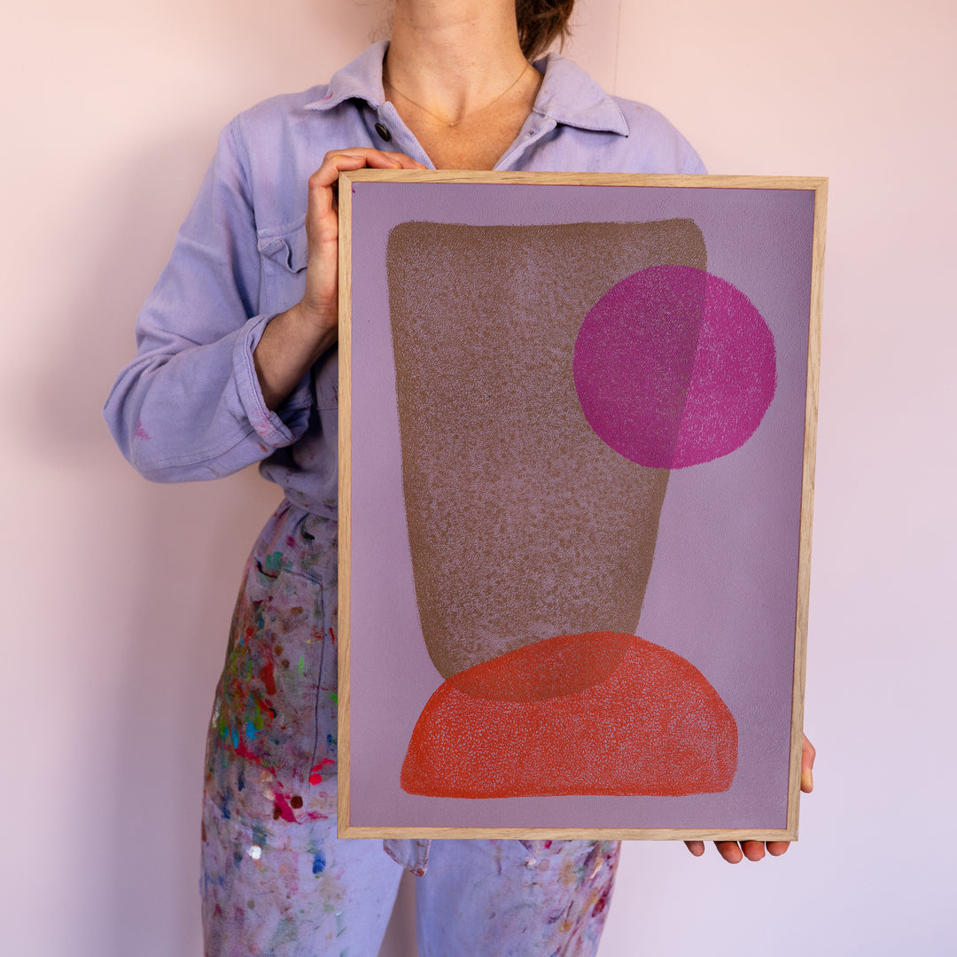 Pink & orange- Mithai