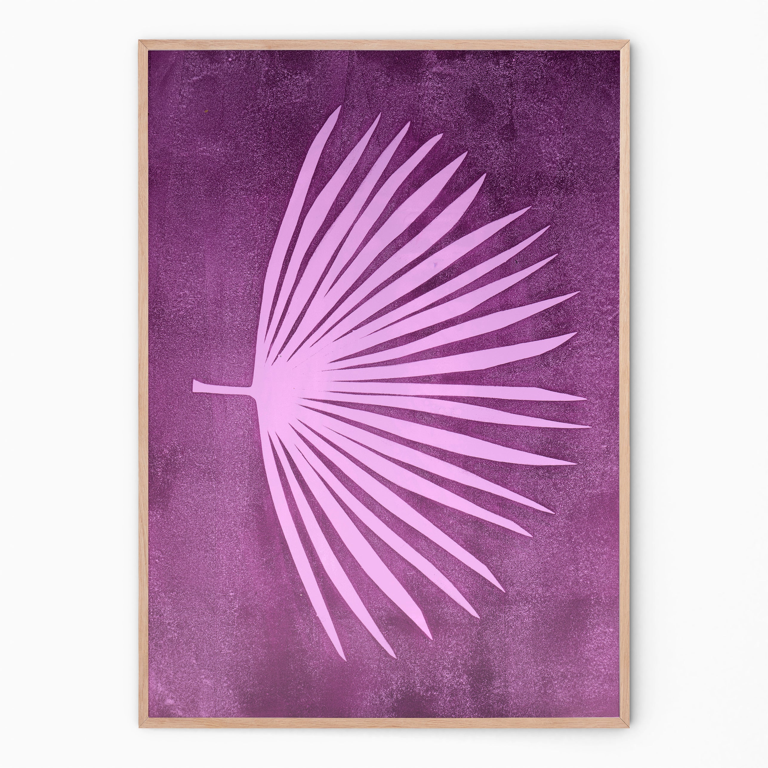 Bohemian lifestyle palm print | wall decoration | Enkel Art Studio