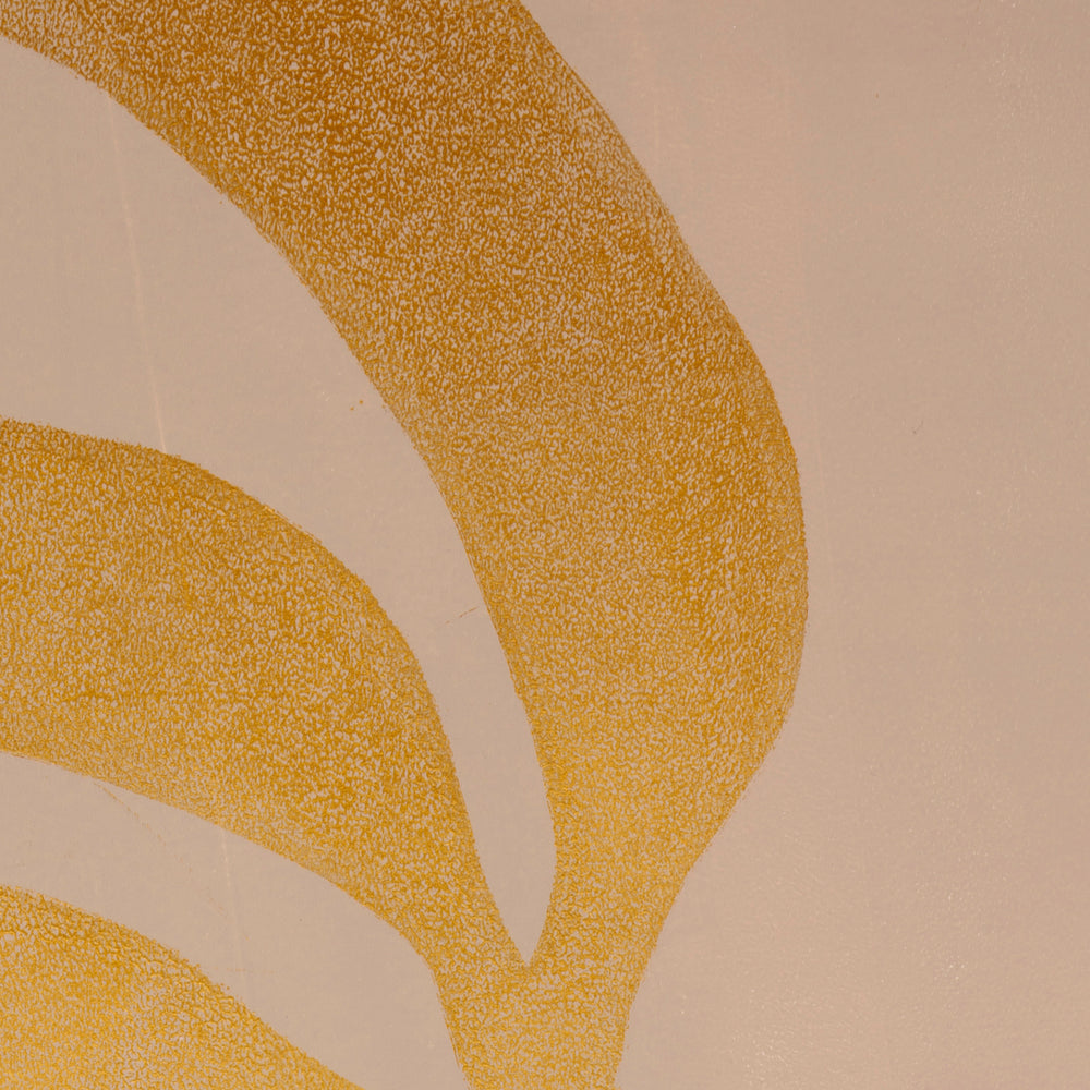 Warm grey & gold wall art for a dining room | handmade art print | Enkel Art Studio