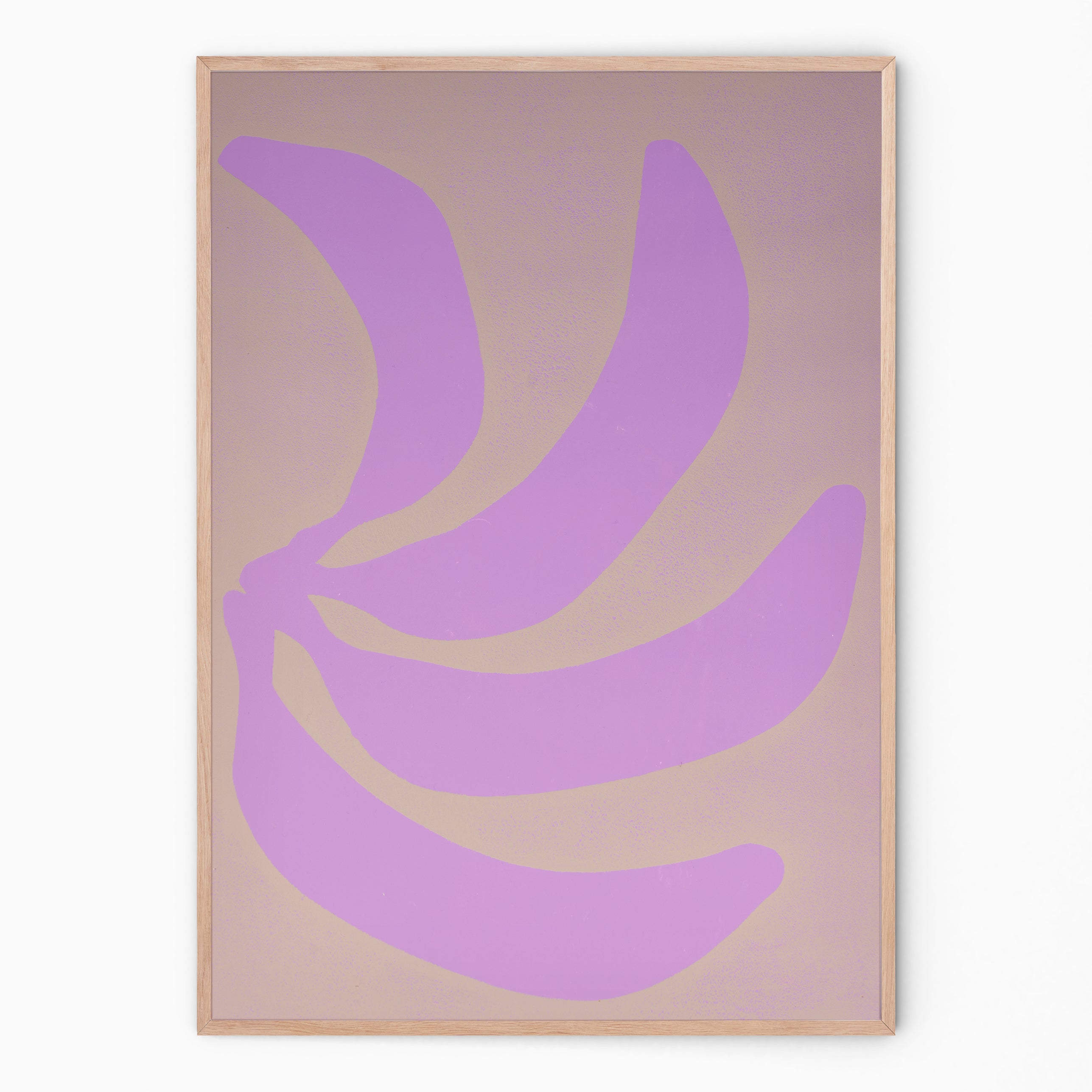 Purple abstract art for monochrome decor | wall decoration | Enkel Art Studio
