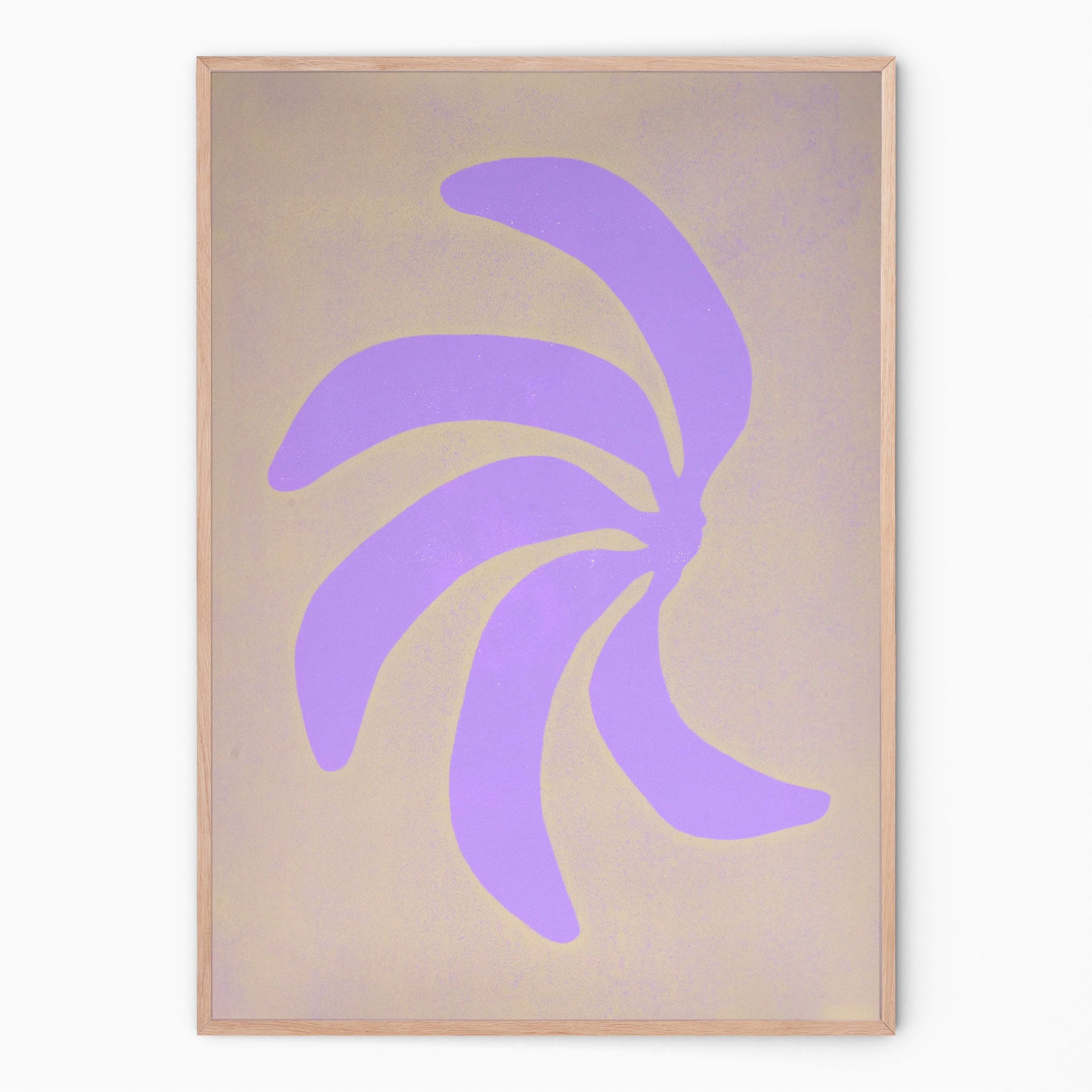 Lilac print gallery wall ideas | handmade art print | Enkel Art Studio